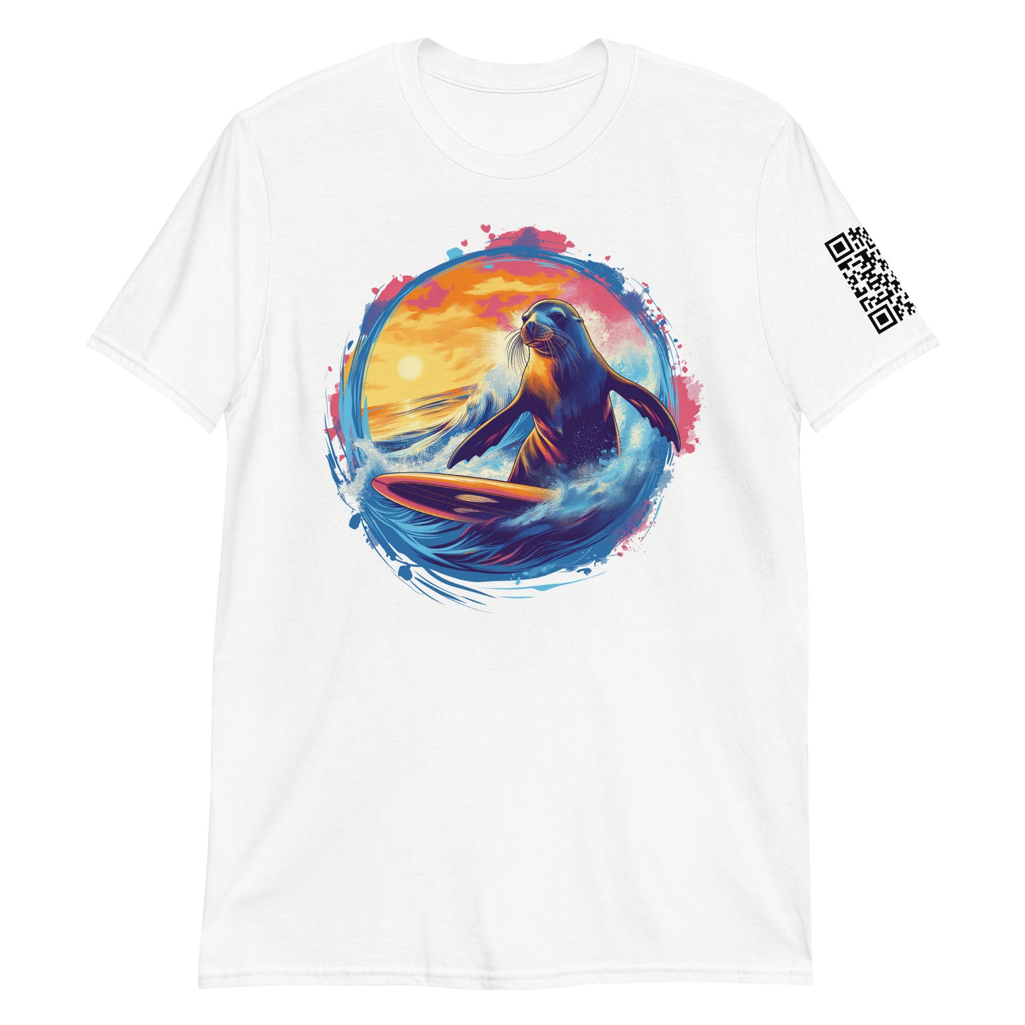 Wearable Stories | The Guardian of Nazaré | Premium Short-Sleeve T-Shirt